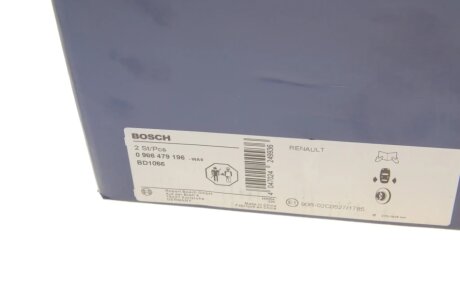 Тормозной диск bosch 0986479196