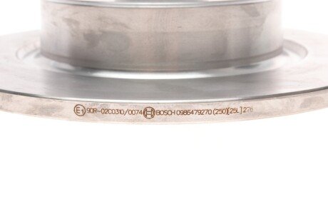 Тормозной диск bosch 0986479270