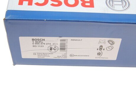 Тормозной диск bosch 0986479274