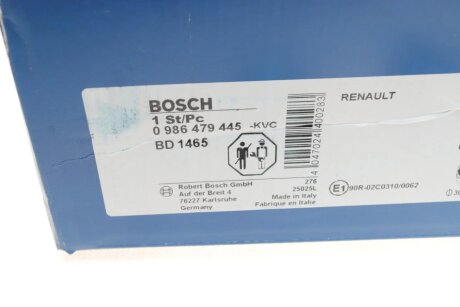 Гальмівний диск bosch 0986479445
