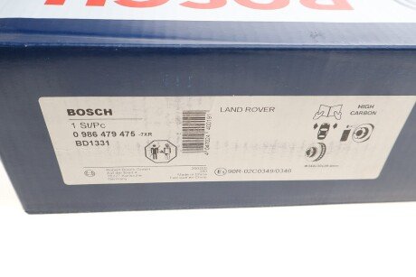 Гальмівний диск bosch 0986479475