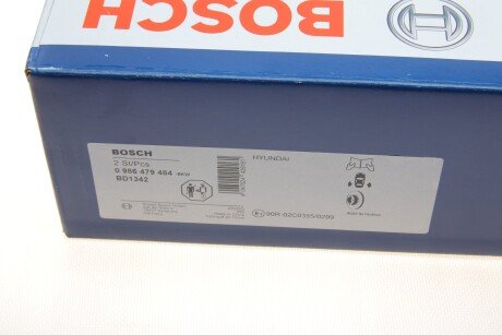 Тормозной диск bosch 0986479484