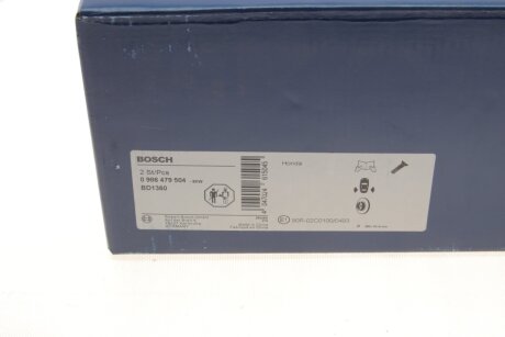 Тормозной диск bosch 0986479504