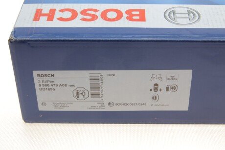 Тормозной диск bosch 0986479A08