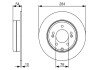 Тормозной диск bosch 0 986 479 A45