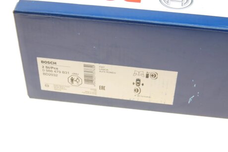 Тормозной диск bosch 0986479B31