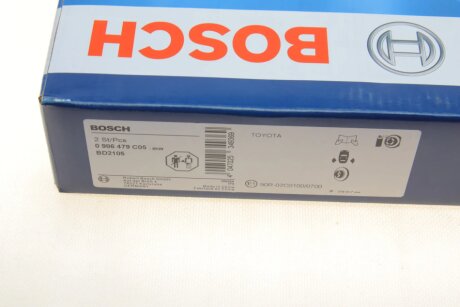 Гальмівний диск bosch 0986479C05