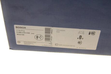 Тормозной диск bosch 0986479C08