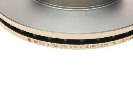 Гальмівний диск bosch 0986479R70