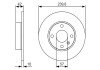 Тормозной диск bosch 0 986 479 S52