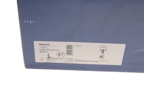 Тормозной диск bosch 0986479U23