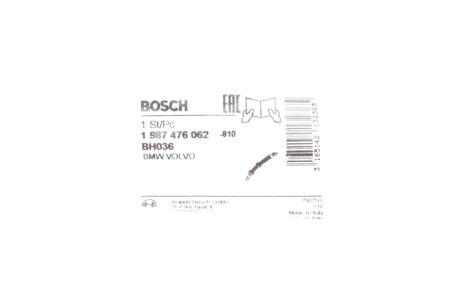 Тормозной шланг bosch 1987476062