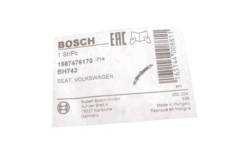 Тормозной шланг bosch 1987476170