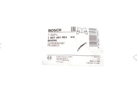 Тормозной шланг bosch 1987481004