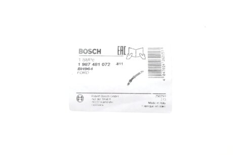 Тормозной шланг bosch 1987481072