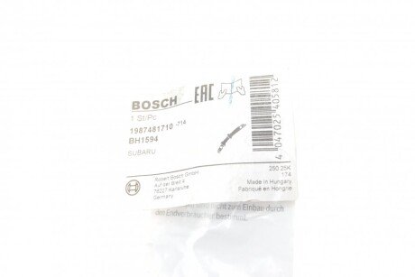 Тормозной шланг bosch 1987481710