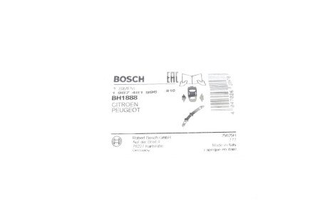 Гальмівний шланг bosch 1987481996