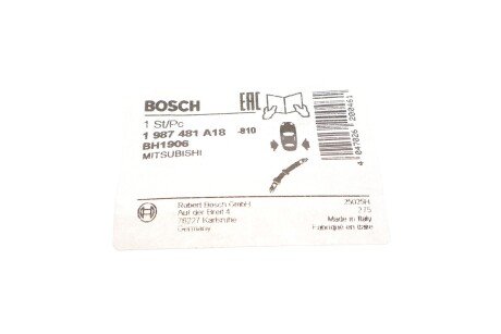 Тормозной шланг bosch ""1987481A18"