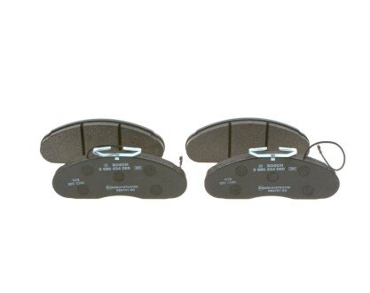 Тормозні (гальмівні) колодки bosch 0986424080