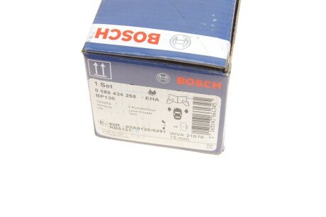 Тормозные колодки bosch 0 986 424 268