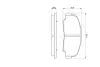 Тормозные колодки bosch 0 986 424 297