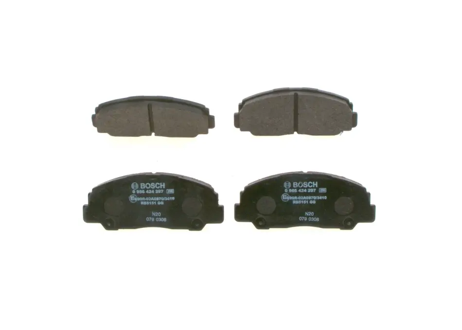 Тормозные колодки bosch 0 986 424 297