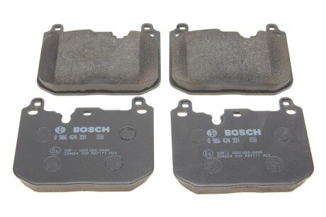 Тормозні (гальмівні) колодки bosch 0986424331