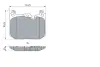 Тормозные колодки bosch 0 986 424 331