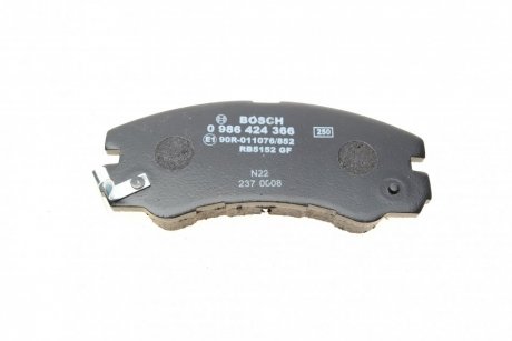 Тормозні (гальмівні) колодки bosch 0986424366