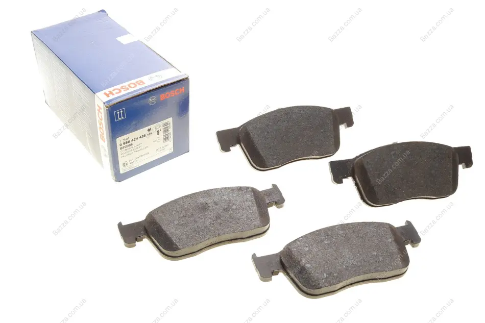 Тормозні (гальмівні) колодки Bosch 0 986 424 436 (фото 1)