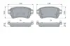 Тормозні (гальмівні) колодки Bosch 0 986 424 437 (фото 8)