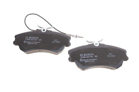 Тормозні (гальмівні) колодки bosch 0986424451