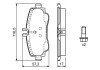 Тормозные колодки bosch 0986424470