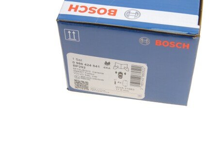 Тормозные колодки bosch 0986424541