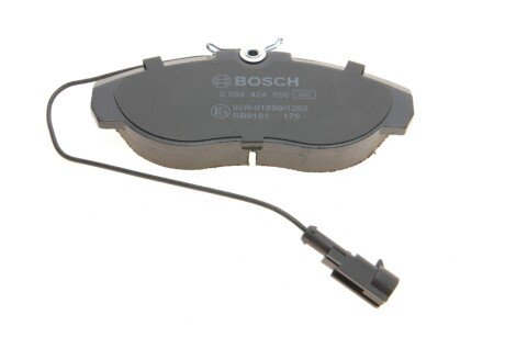 Тормозные колодки bosch 0986424556