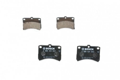 Тормозные колодки bosch 0986424643