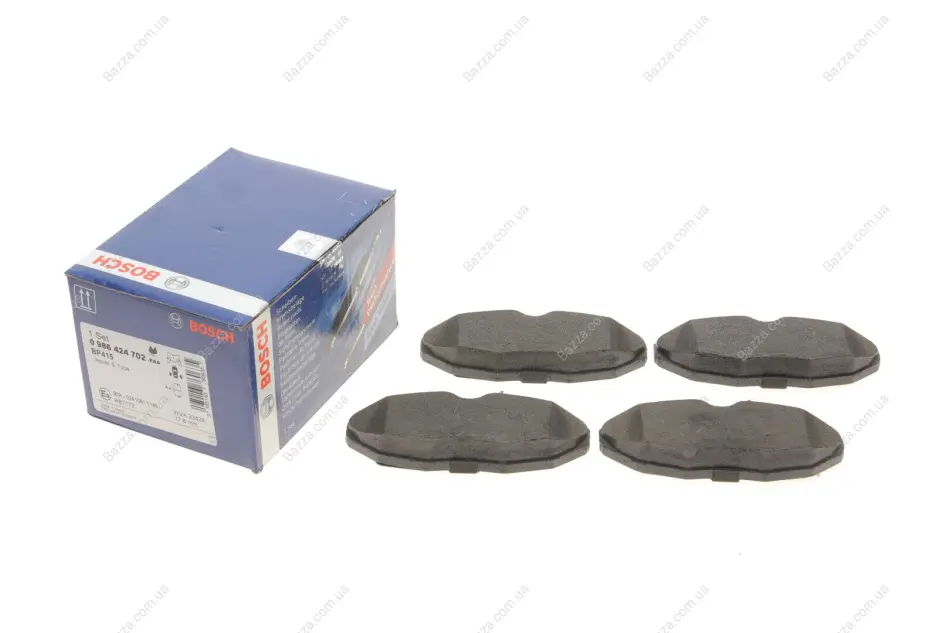 Тормозные колодки bosch 0986424702
