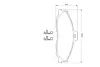 Тормозні (гальмівні) колодки Bosch 0986424720 (фото 7)