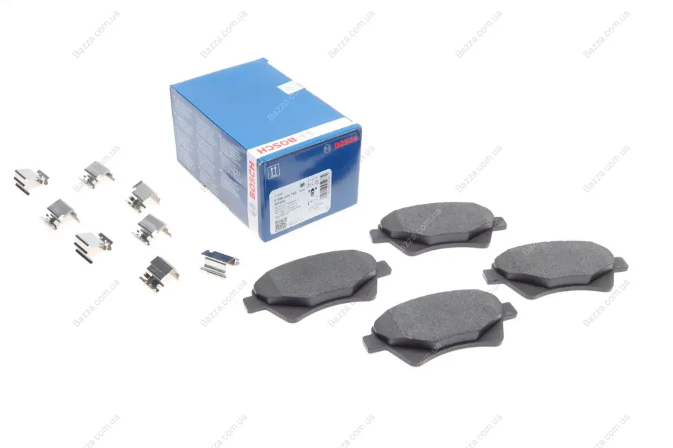 Тормозні (гальмівні) колодки Bosch 0986424785 (фото 1)