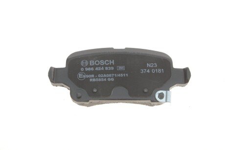 Тормозные колодки bosch 0 986 424 839