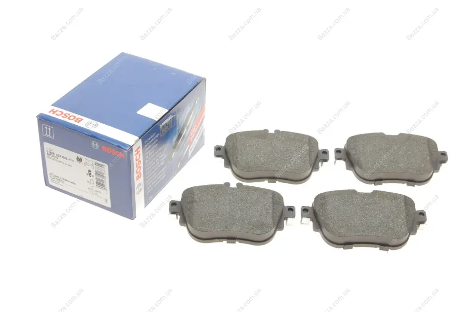 Тормозні (гальмівні) колодки Bosch 0 986 424 845 (фото 1)