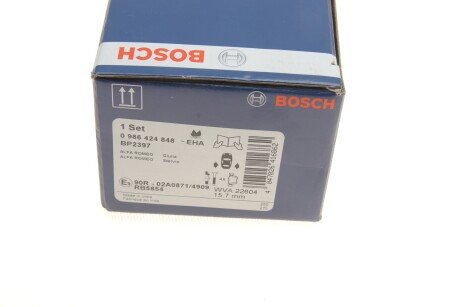 Тормозные колодки bosch 0986424848