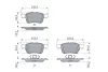 Тормозні (гальмівні) колодки Bosch 0986424885 (фото 5)
