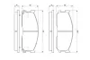 Тормозные колодки bosch 0 986 460 020