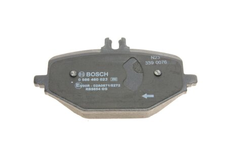 Тормозные колодки bosch 0986460023