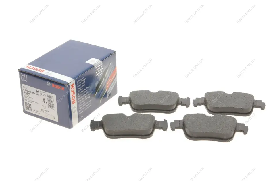 Тормозні (гальмівні) колодки Bosch 0986460074 (фото 1)