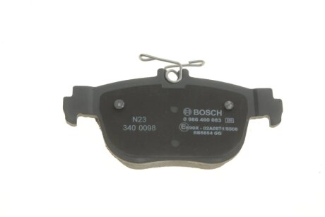 Тормозные колодки bosch 0986460083