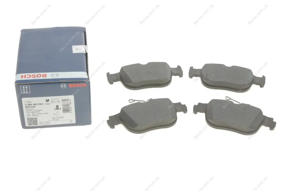 Тормозні (гальмівні) колодки Bosch 0 986 460 083 (фото 1)