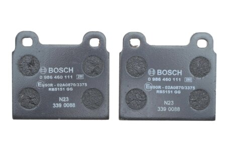 Тормозные колодки bosch 0986460111