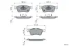 Тормозные колодки bosch 0986460222